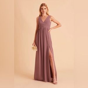 NEW Birdy Grey Dark Mauve Bridesmaid Dress - Laurie Empire Dress
